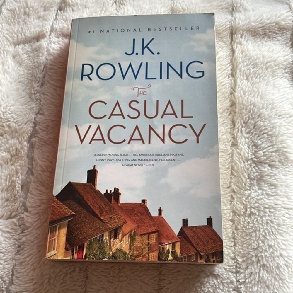 3/$25 The Casual Vacancy. #1 National Bestseller! By J.K. Rowling.